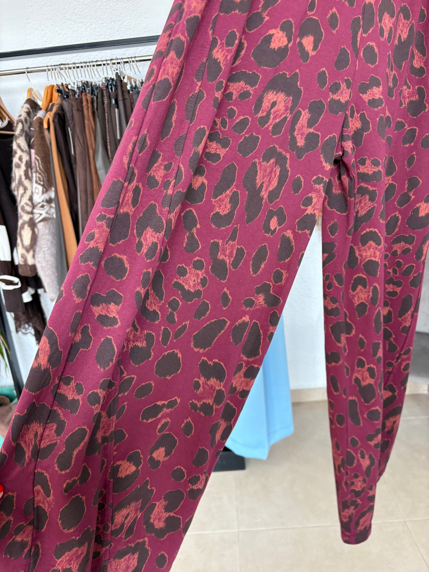 Leopard lounge pants