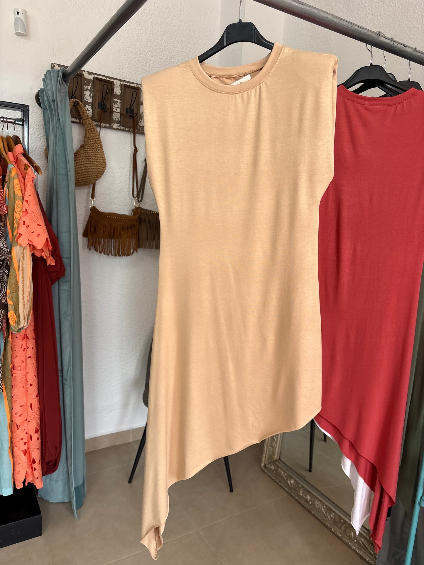 Assymetrical t dress