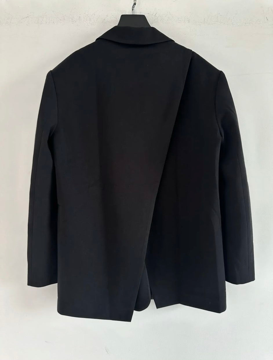 Oversized back split blazer