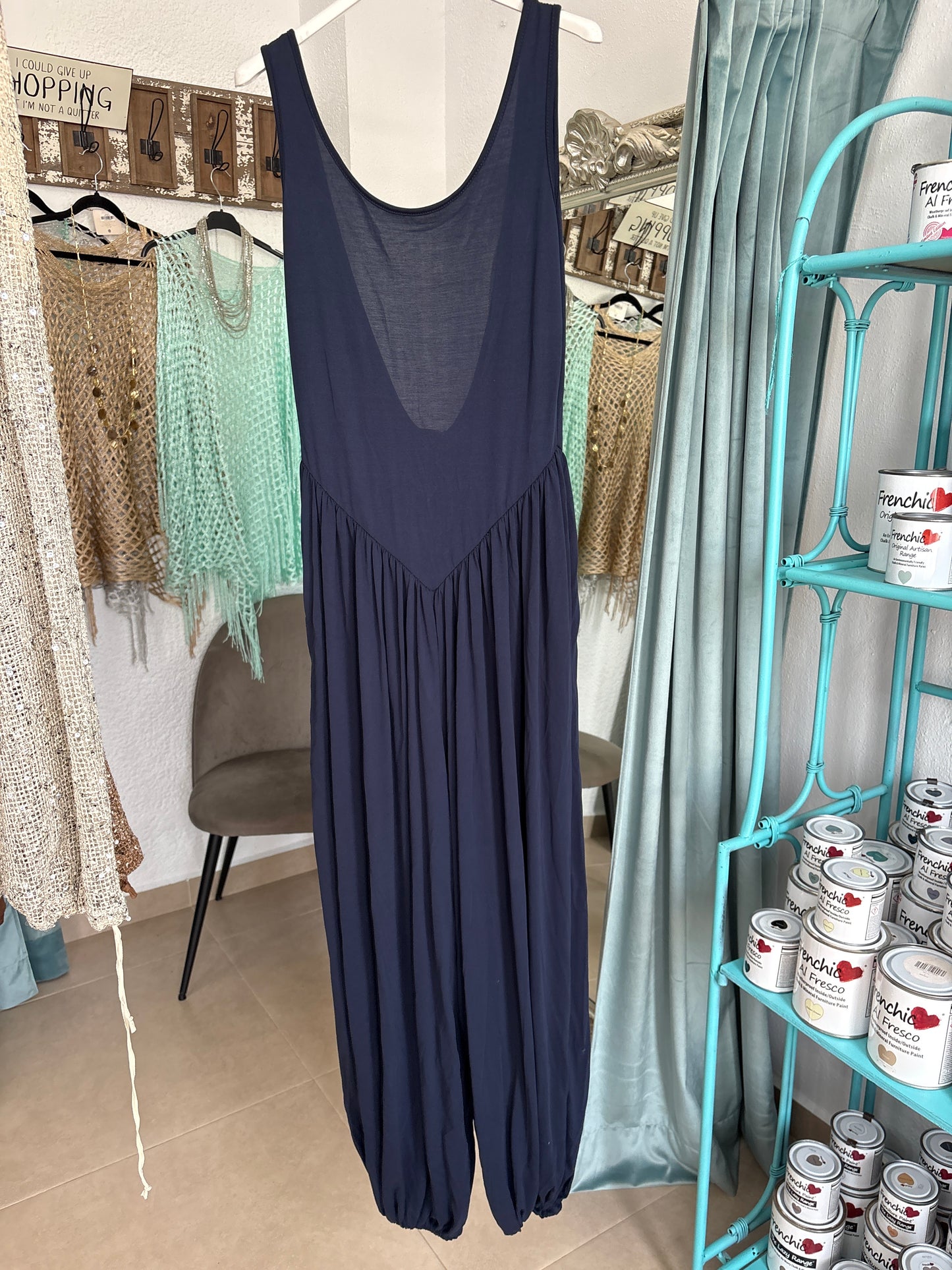 Backless jumpsuit