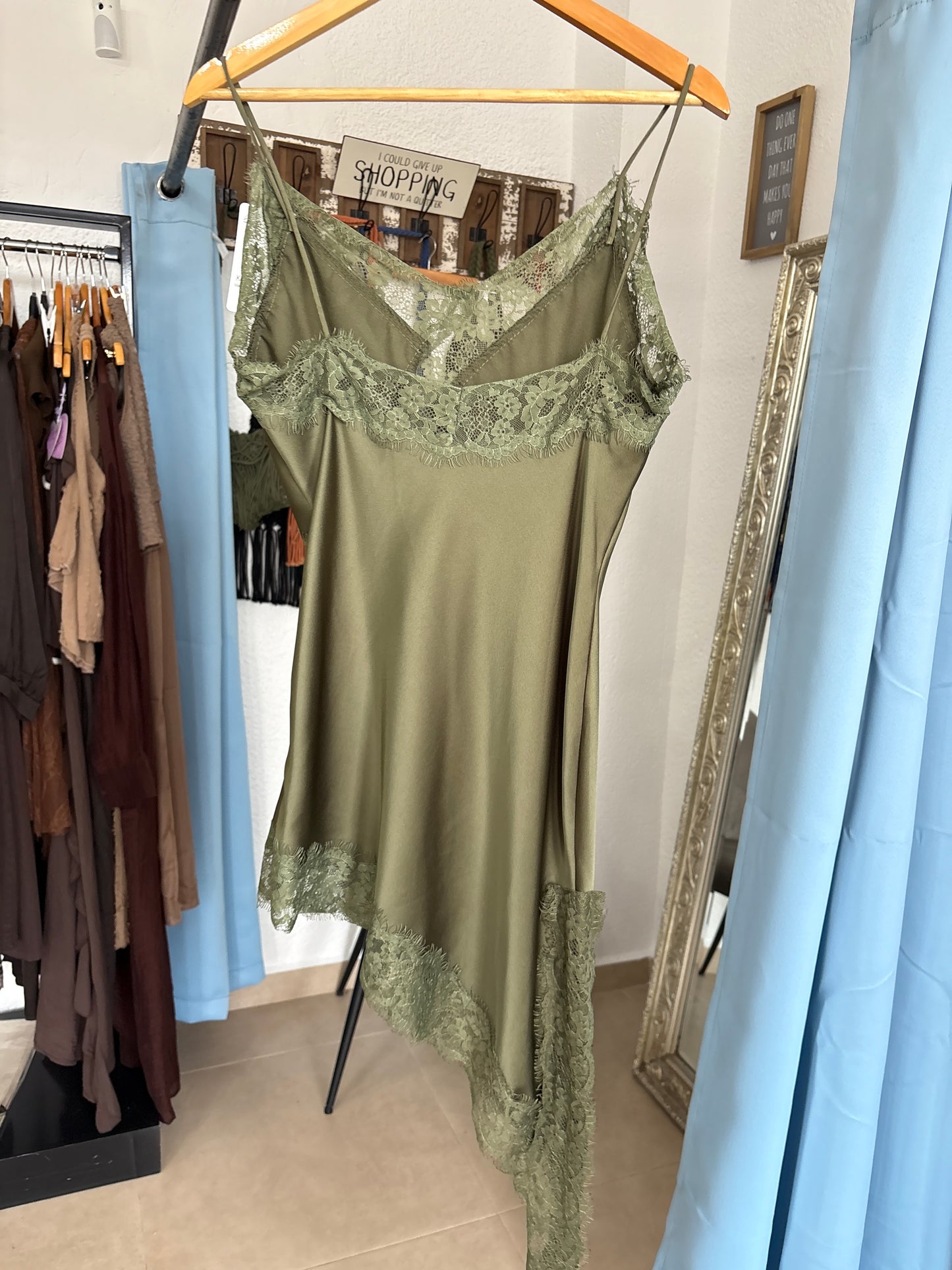 Assymetric cami dress