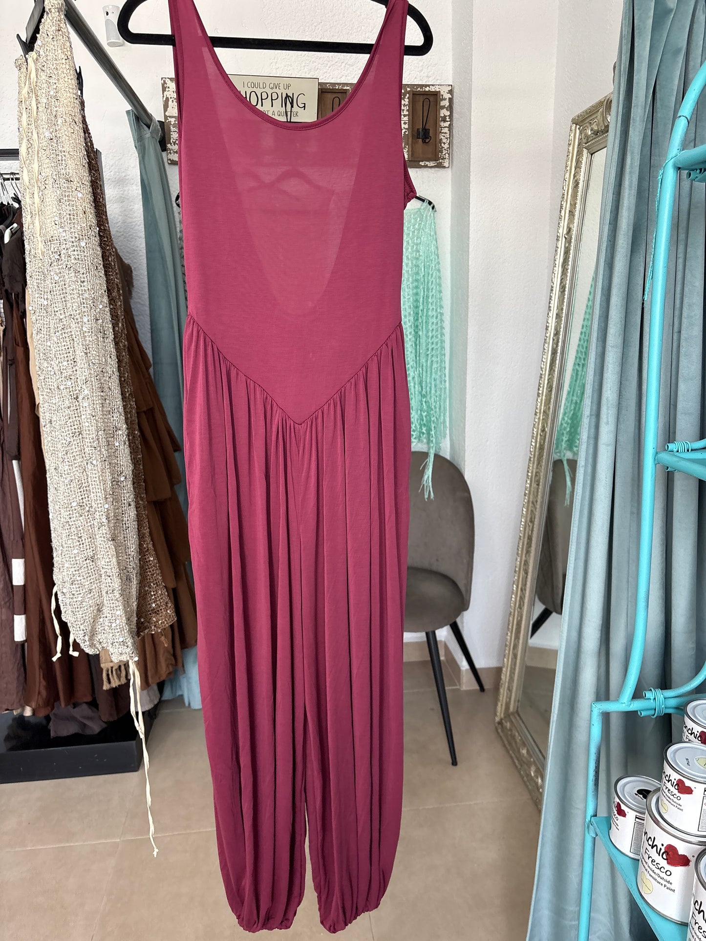 Backless jumpsuit