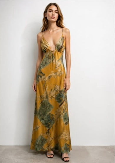 Sundara Patchwork Maxi Dress