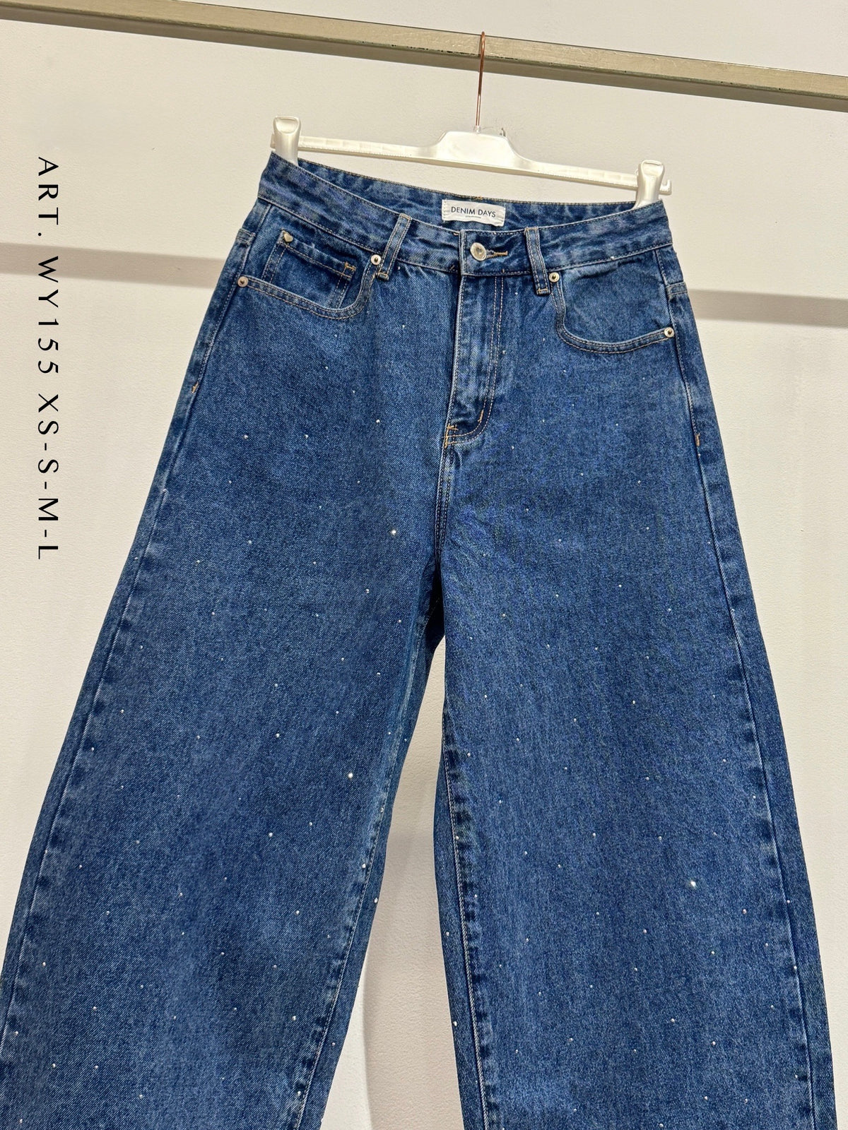 Sparkle Barrel Jeans