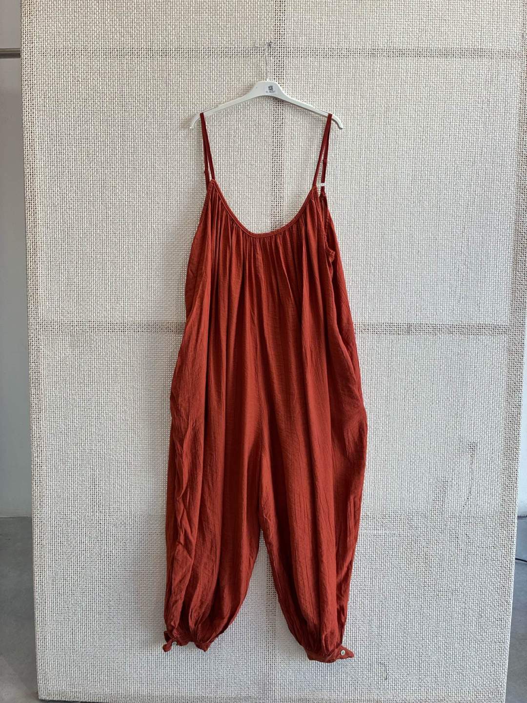 Cinched ankle Jumpsuit