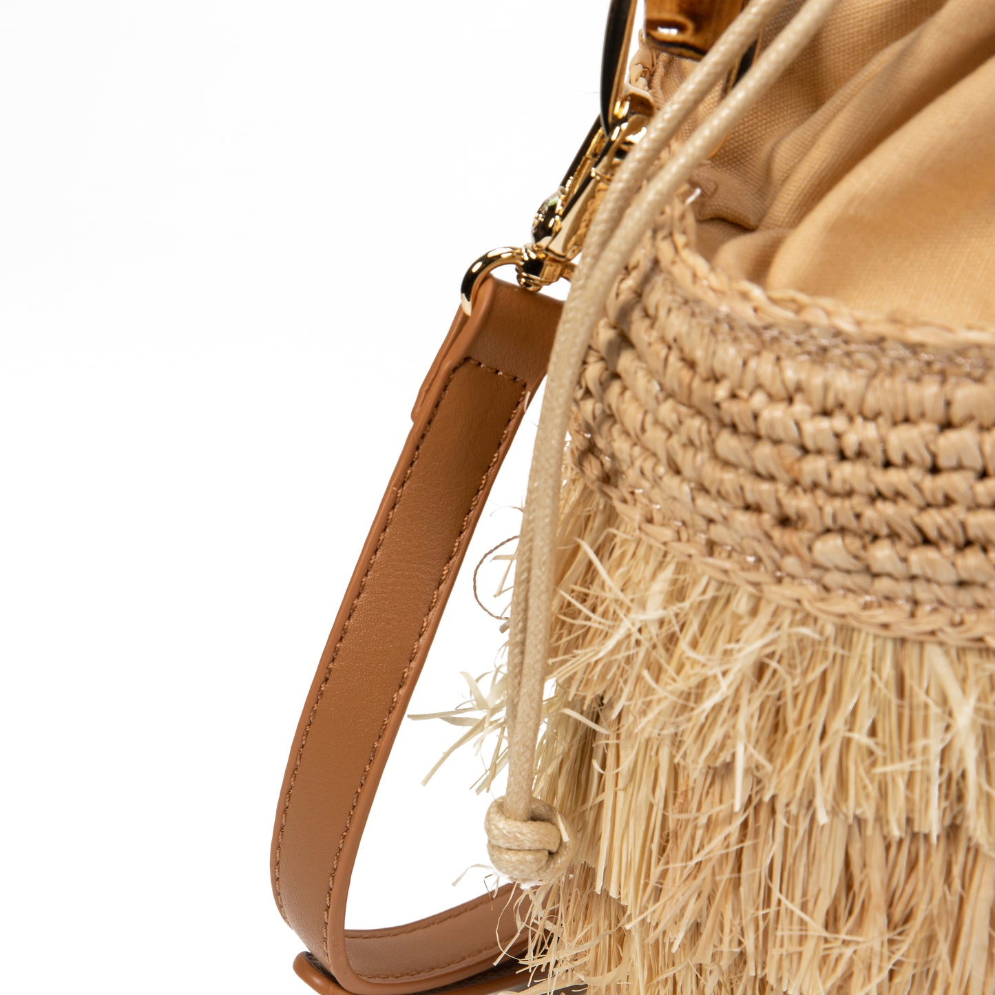Raffia and bamboo cutie