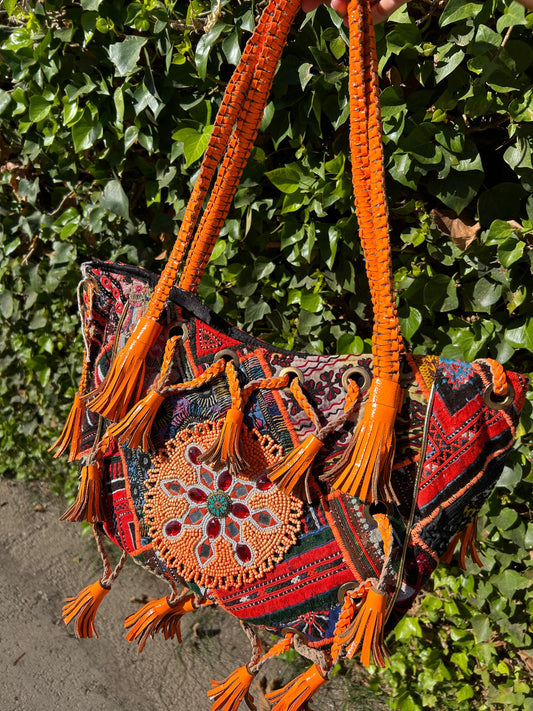 Boho Embellished Shopper