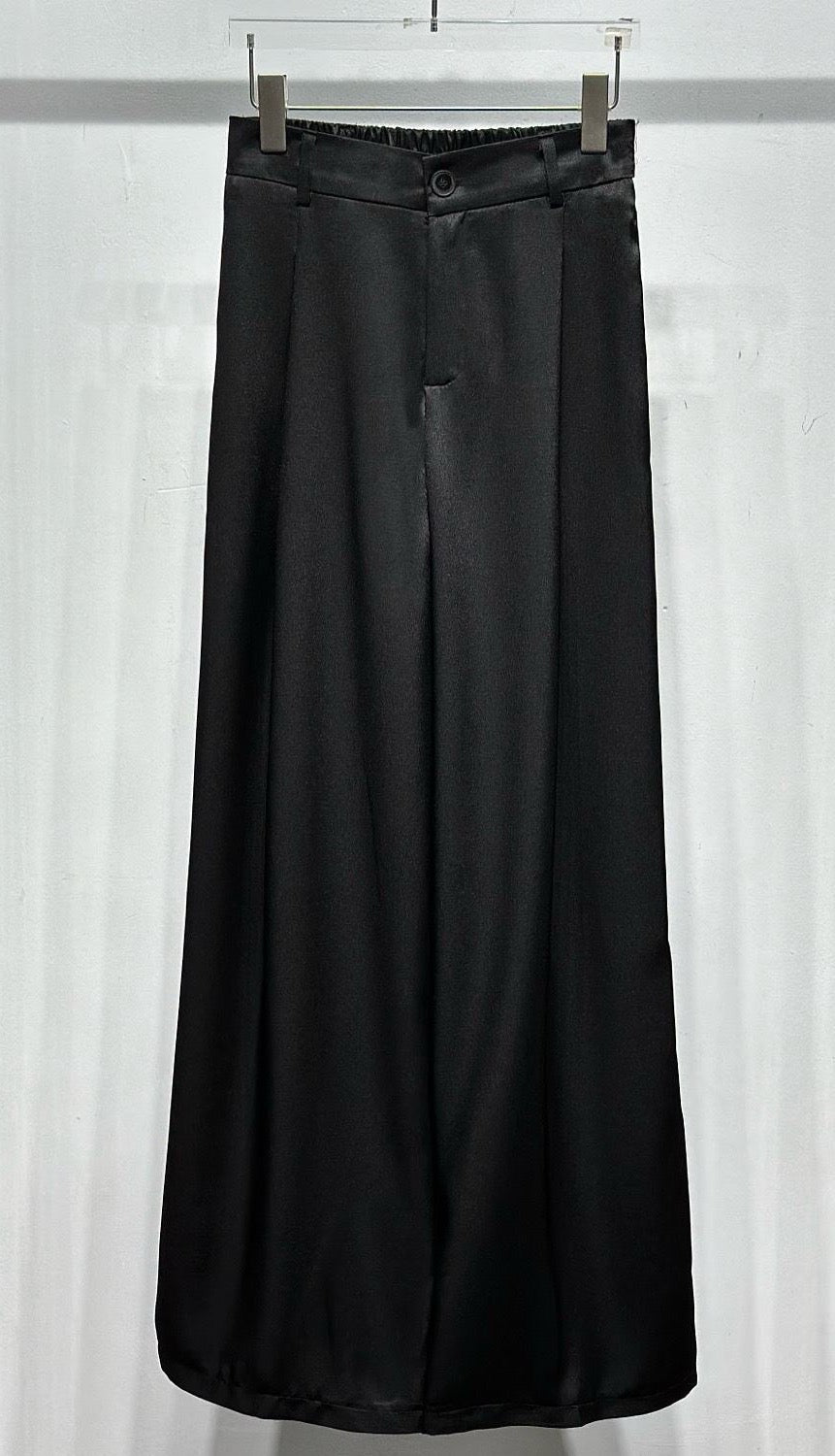 Satin slacks
