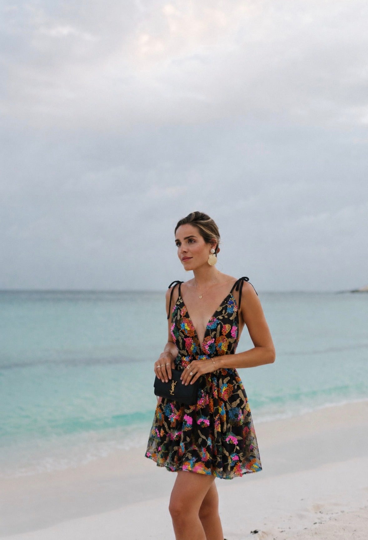 Multicolour Sequin Party Dress