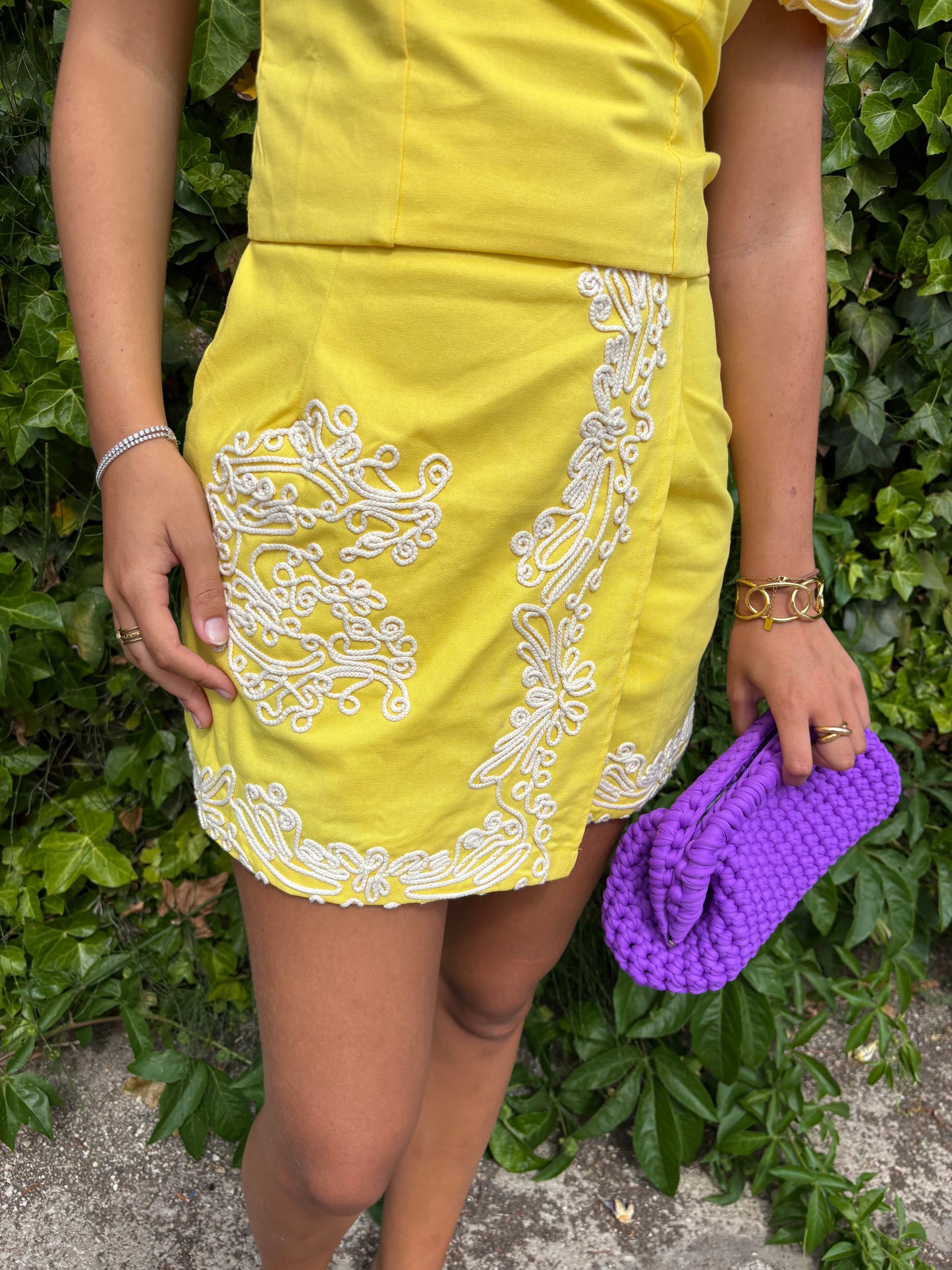 Embroidered Co-ord Set
