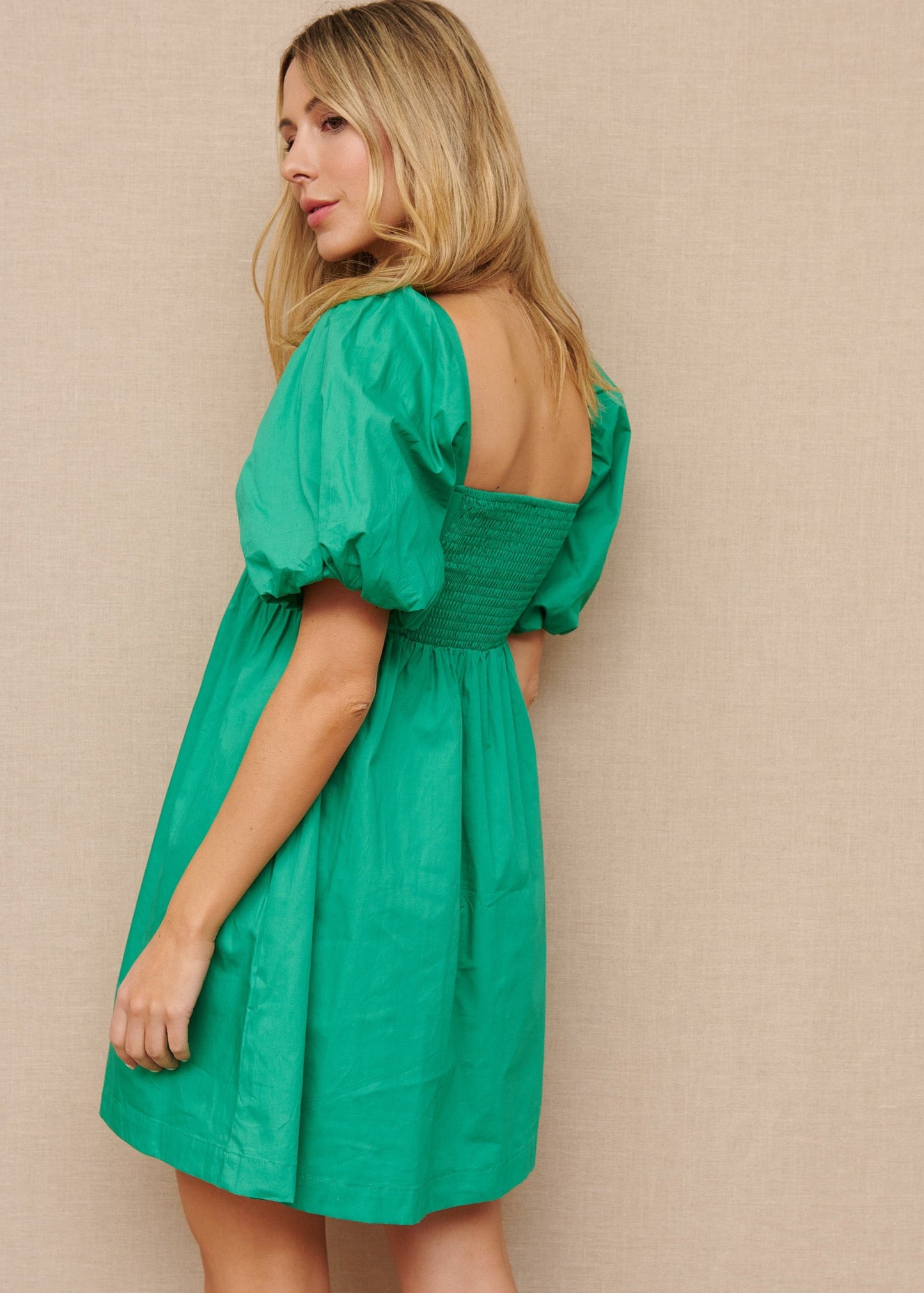 Puff Sleeve Dress