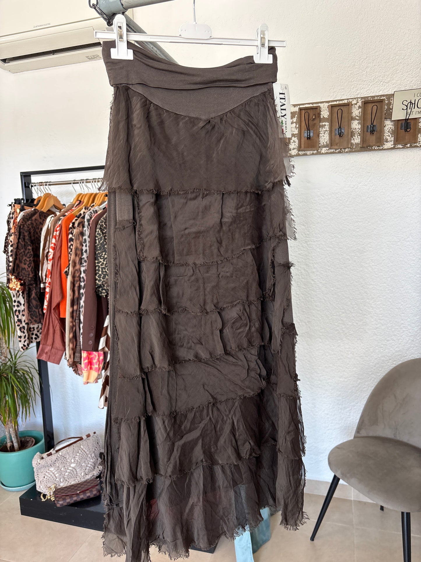 Tiered skirt