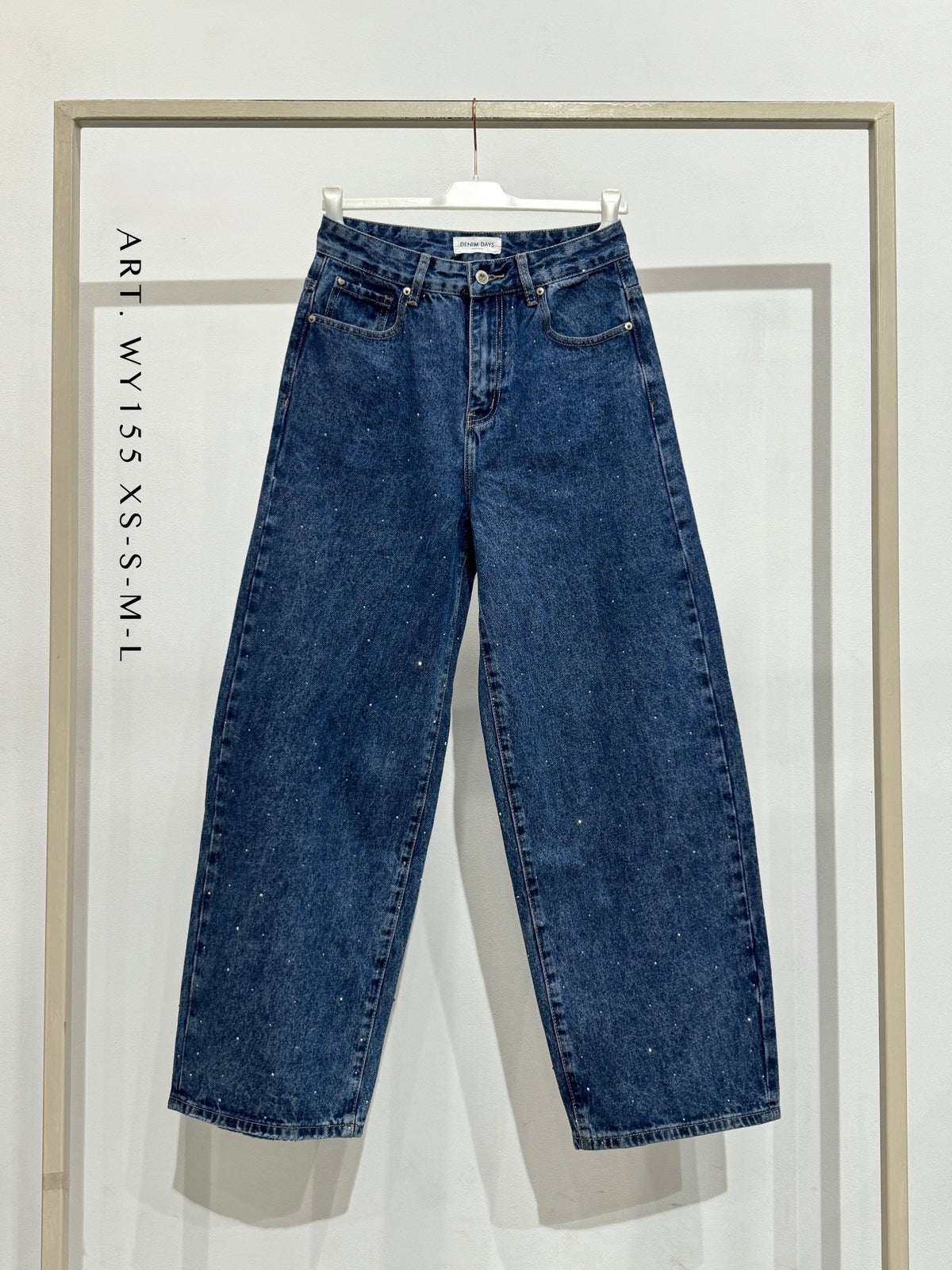 Sparkle Barrel Jeans