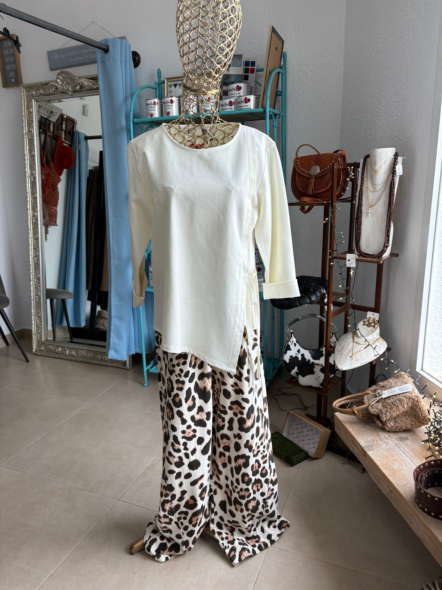 Leopard lounge pants