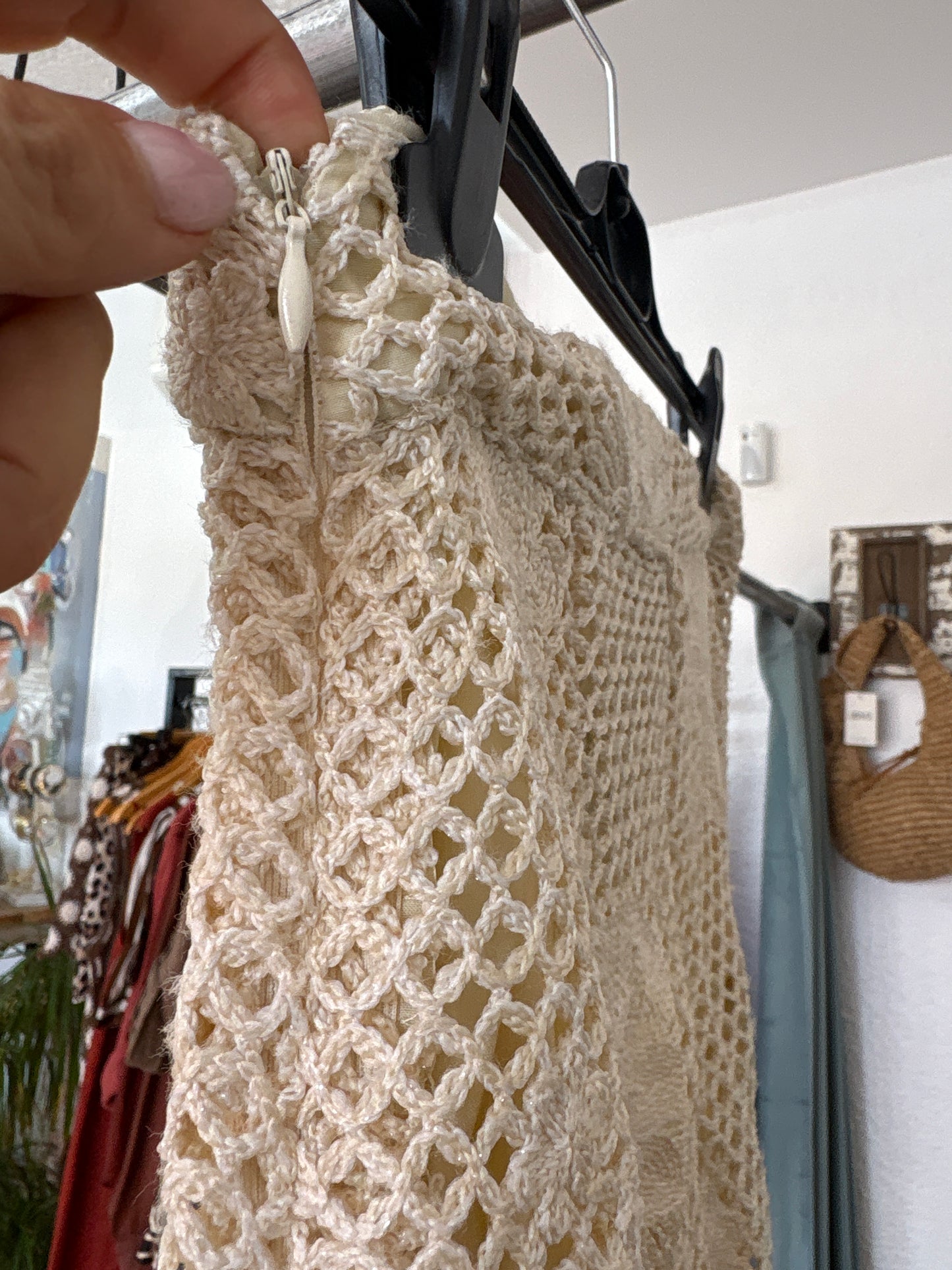 Crochet trousers