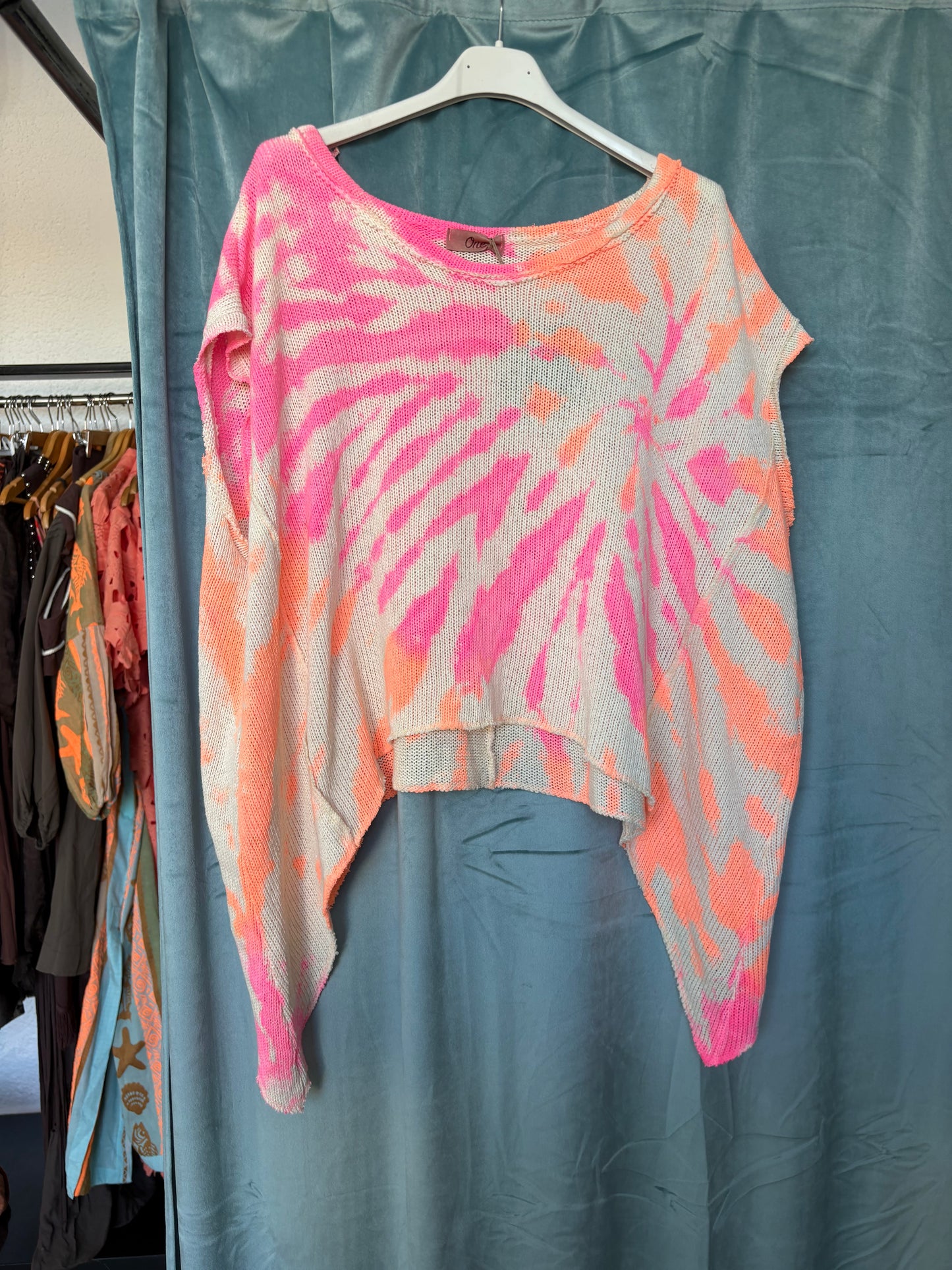 Tye die slouchy top