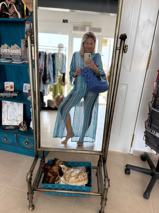 Crochet maxi kaftan