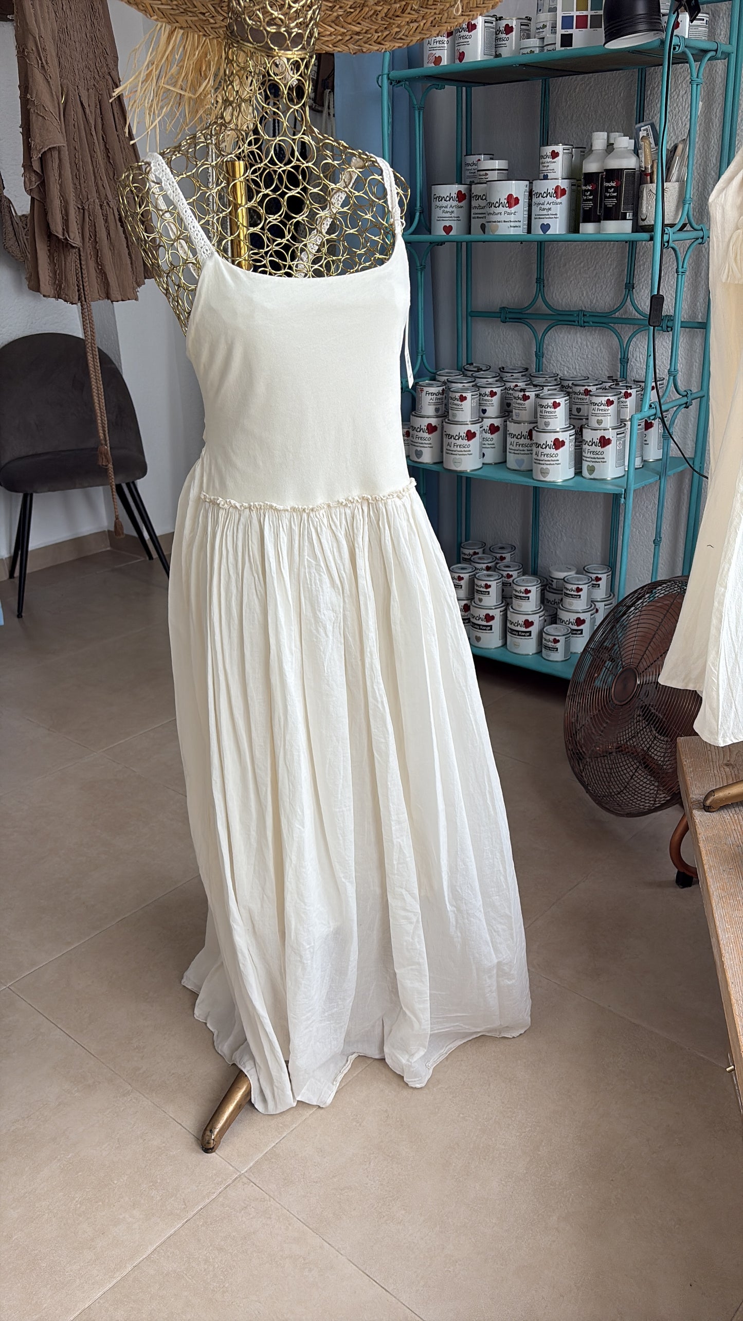 Tie back dress