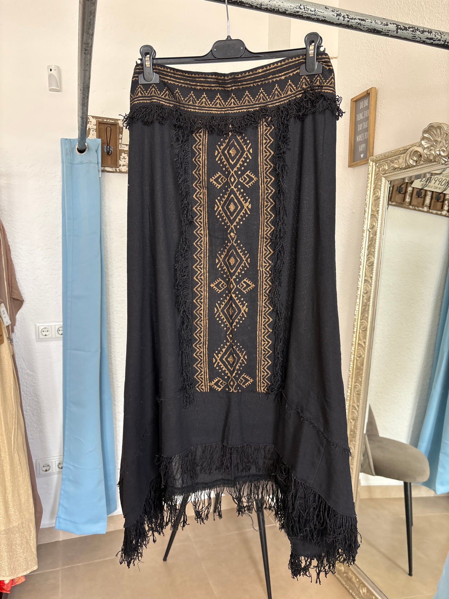 Boho ethnic skirt