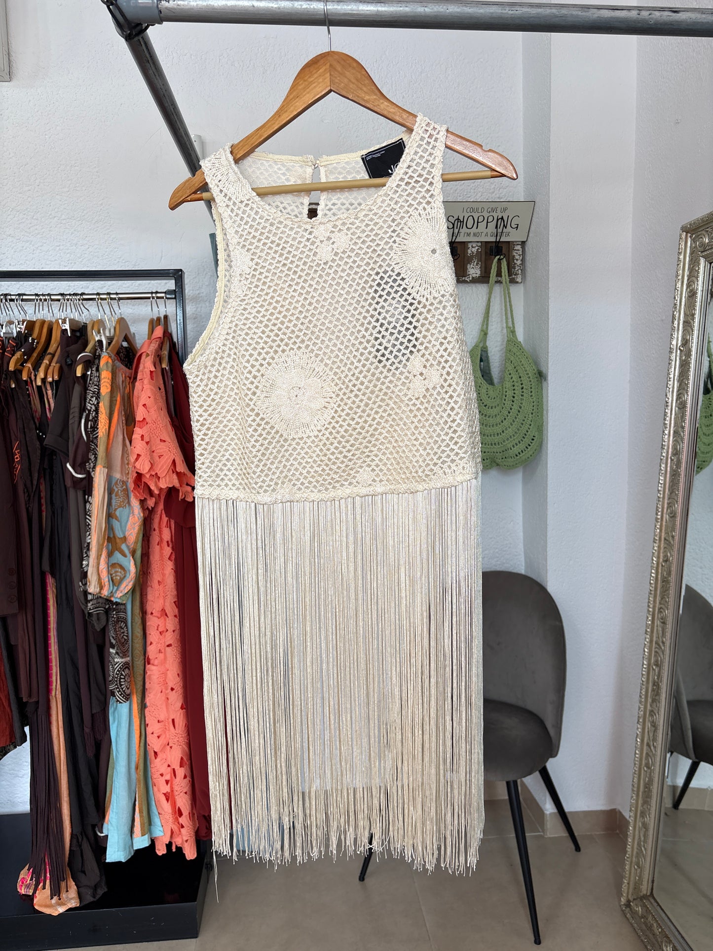 Tassels and crochet