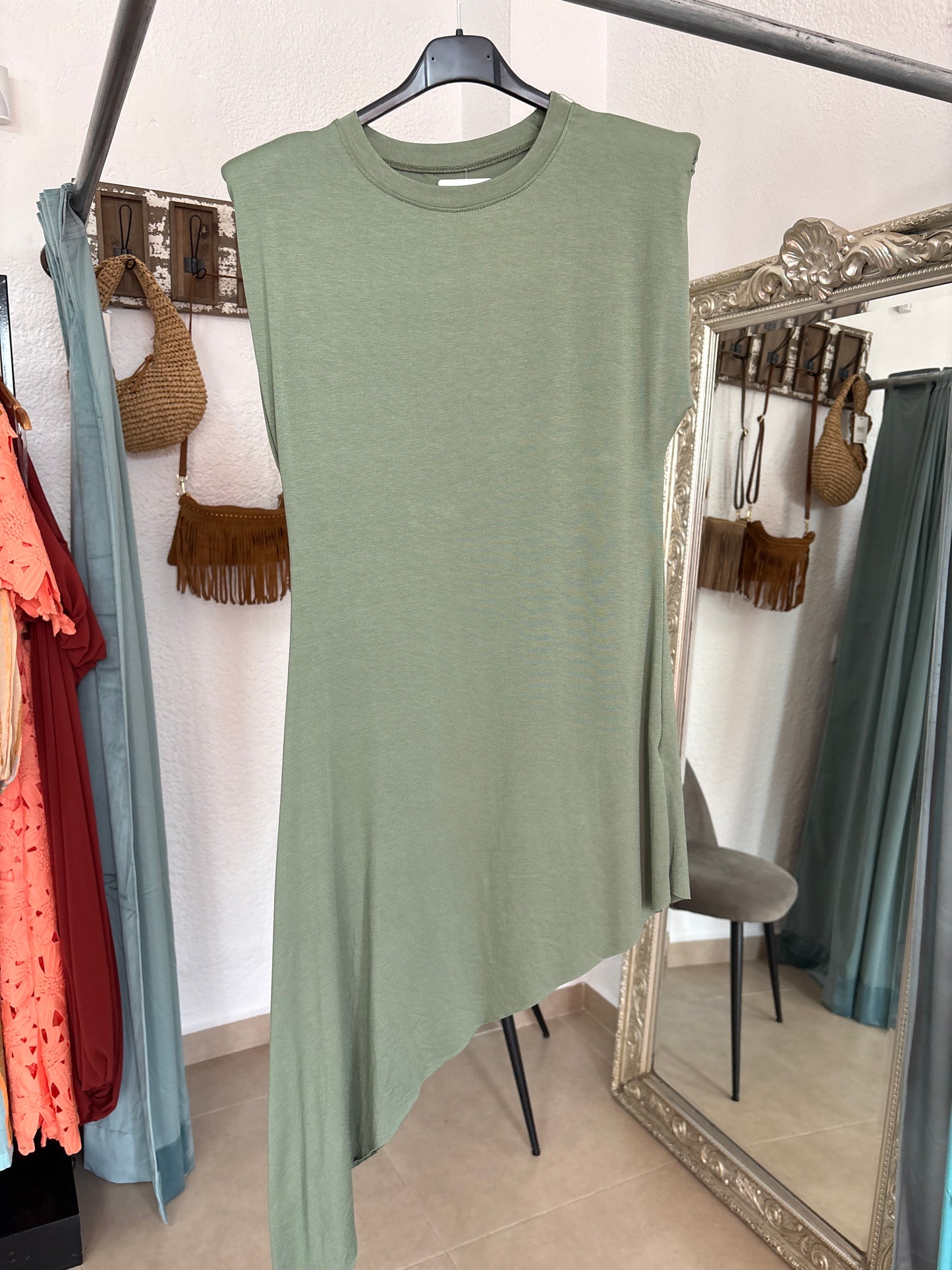 Assymetrical t dress
