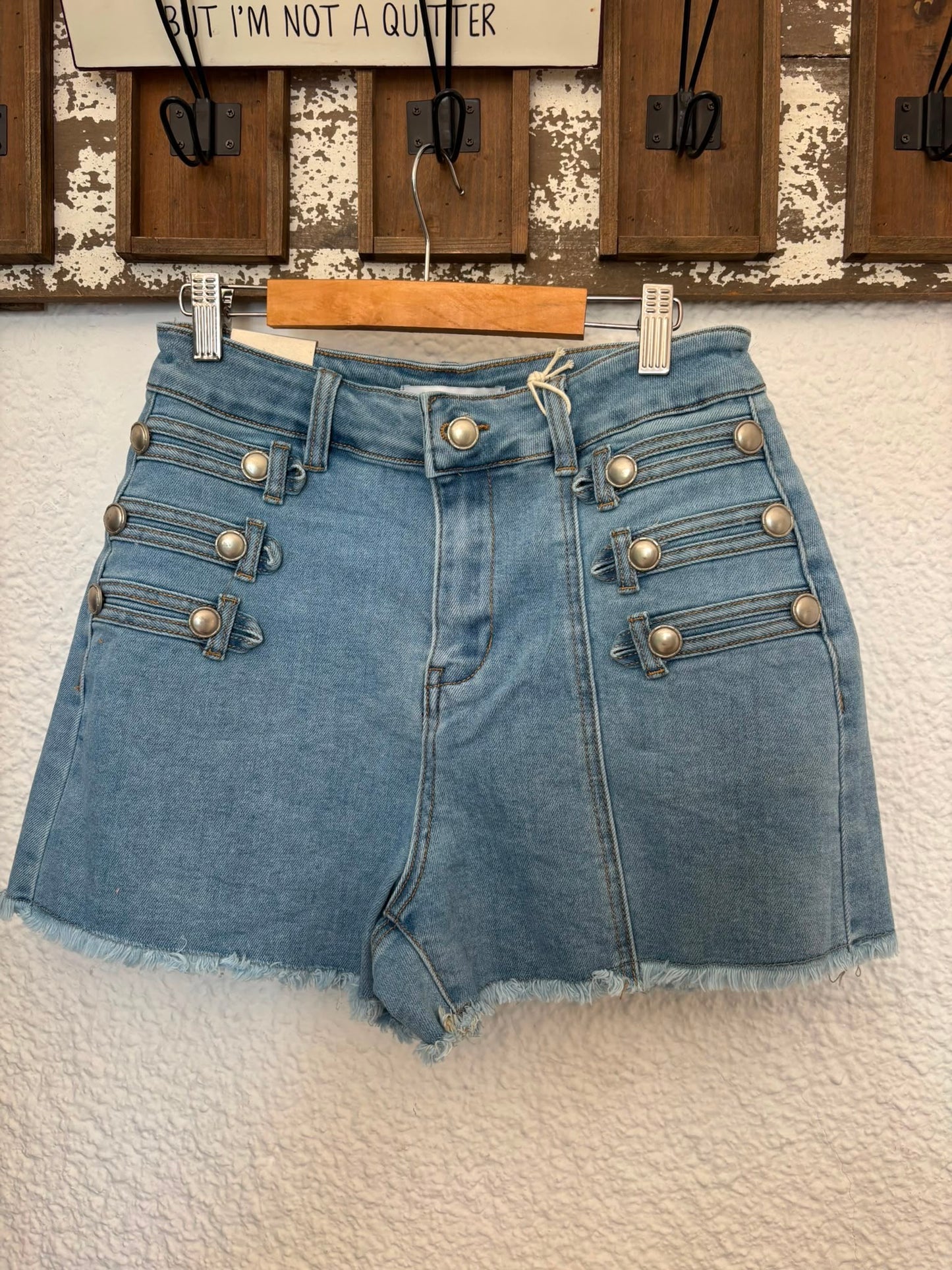Napoleon denim shorts