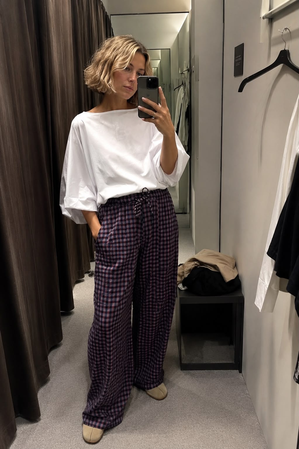Ballon sleeve blouse