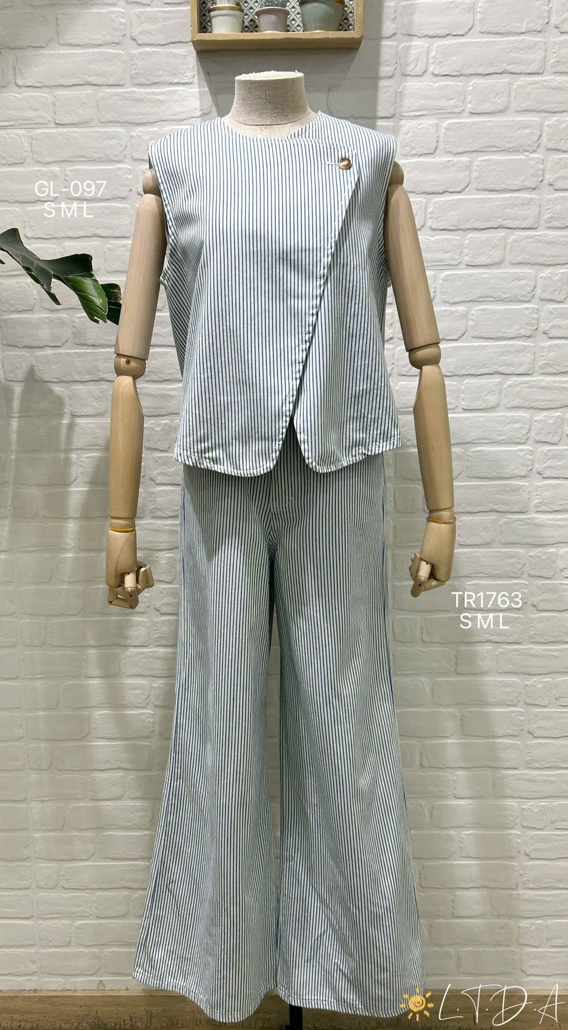 Cross over waistcoat