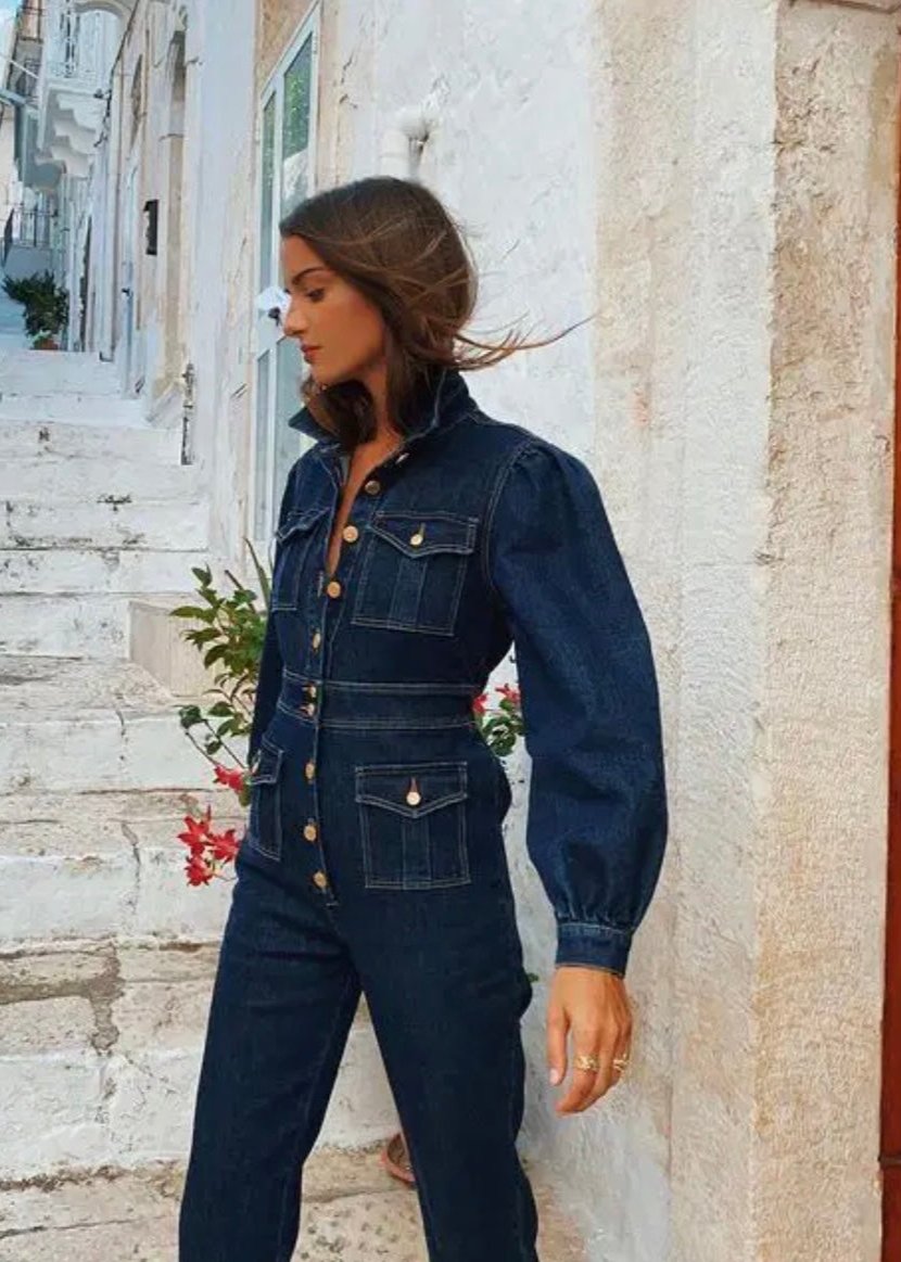 Denim Olivia Jumpsuit