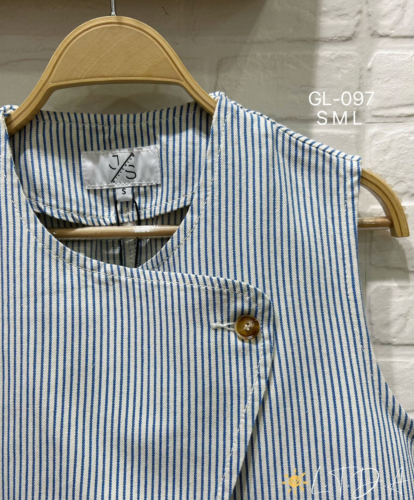 Cross over waistcoat