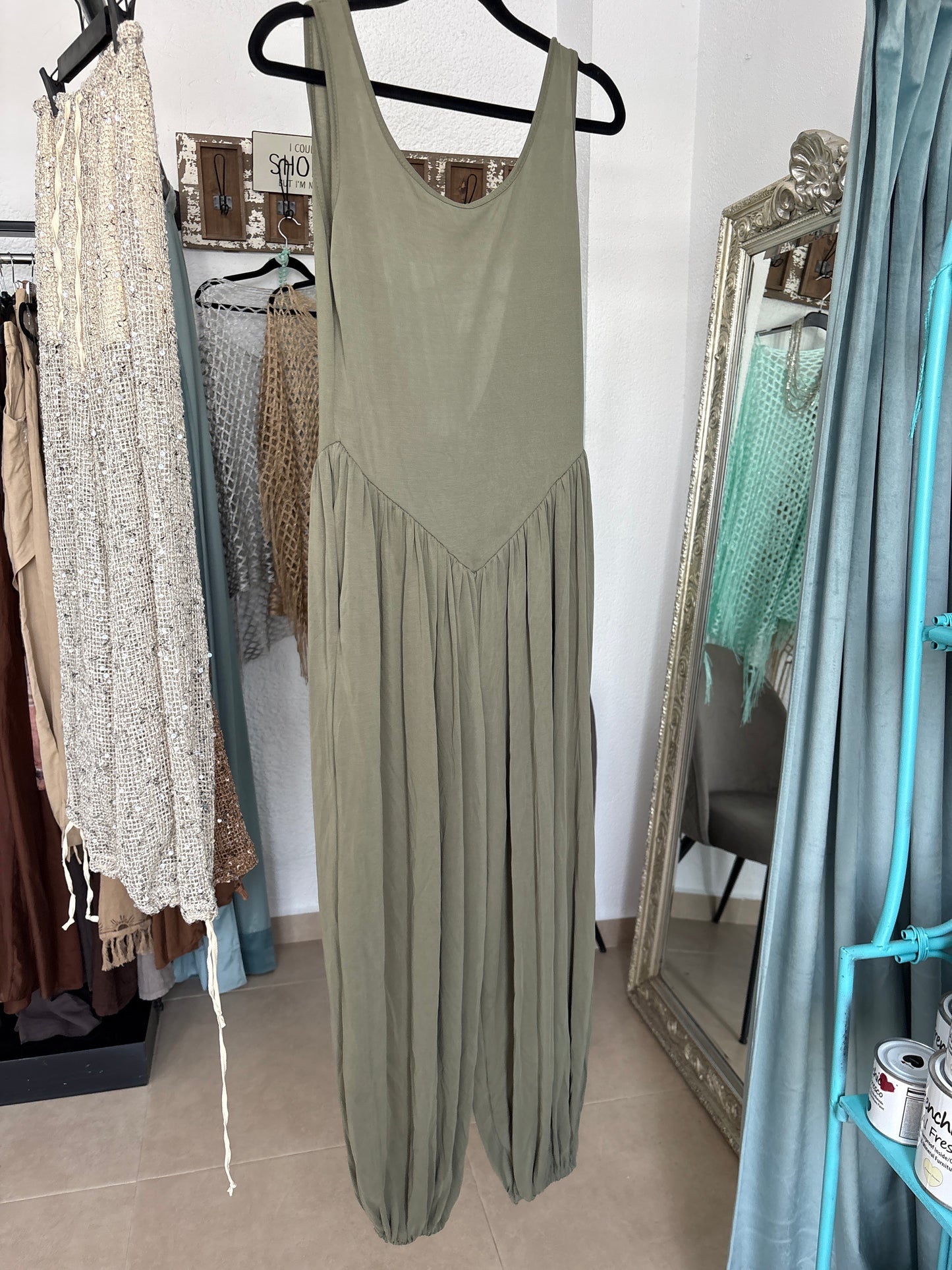Backless jumpsuit