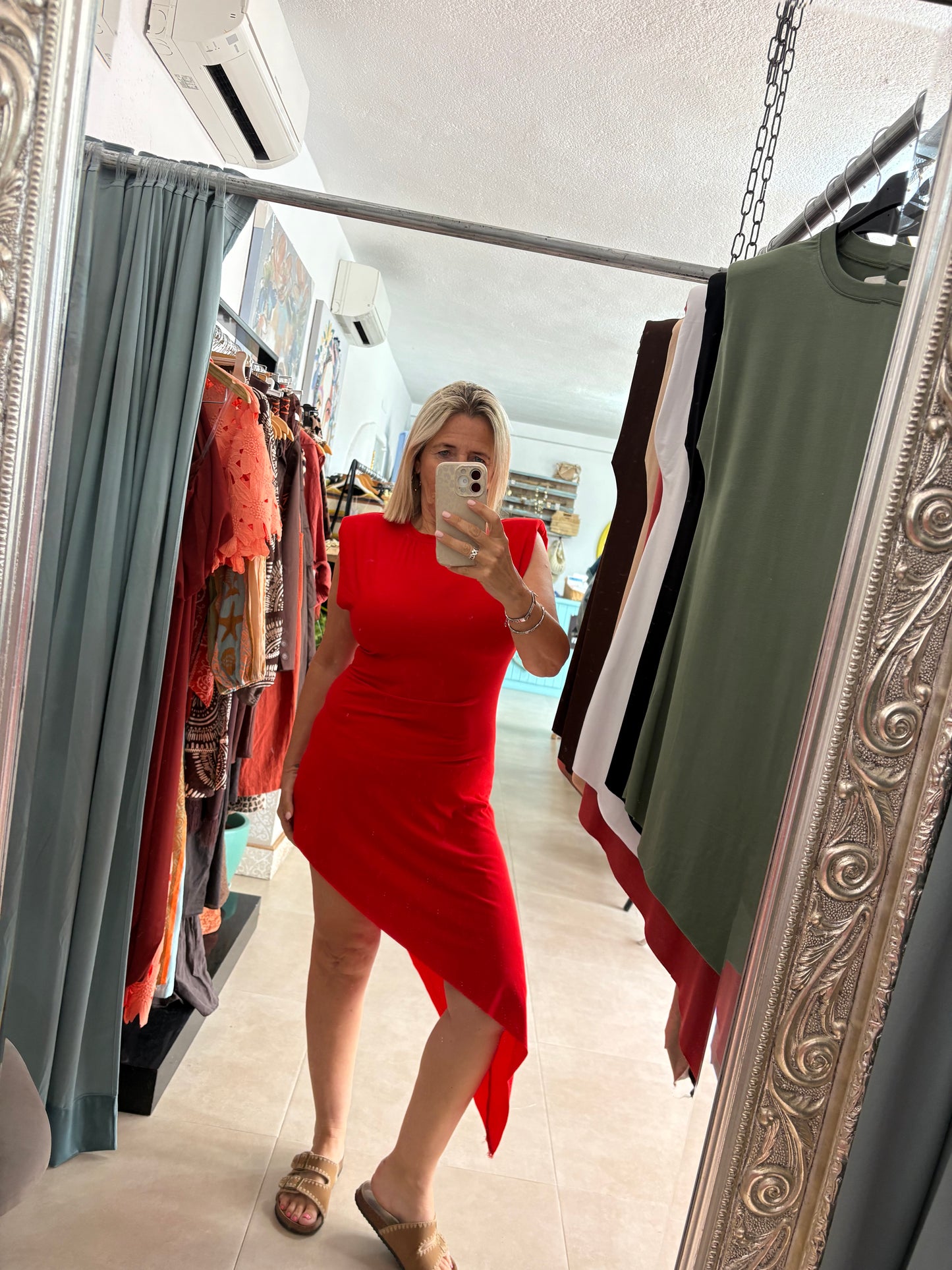 Assymetrical t dress