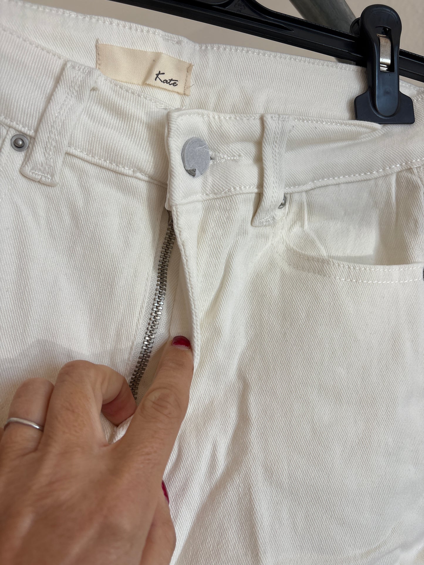 Cream dream jeans