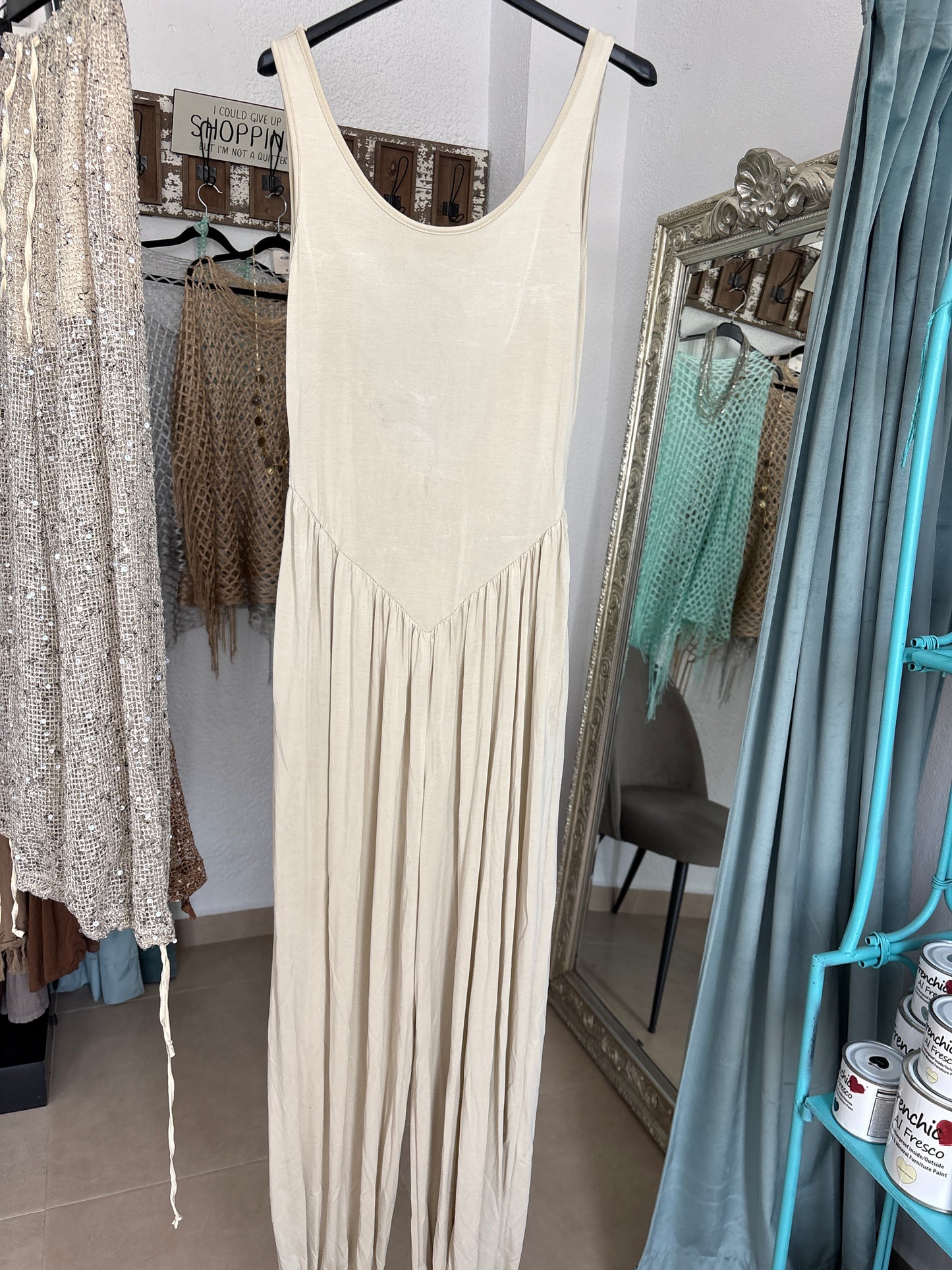 Backless jumpsuit