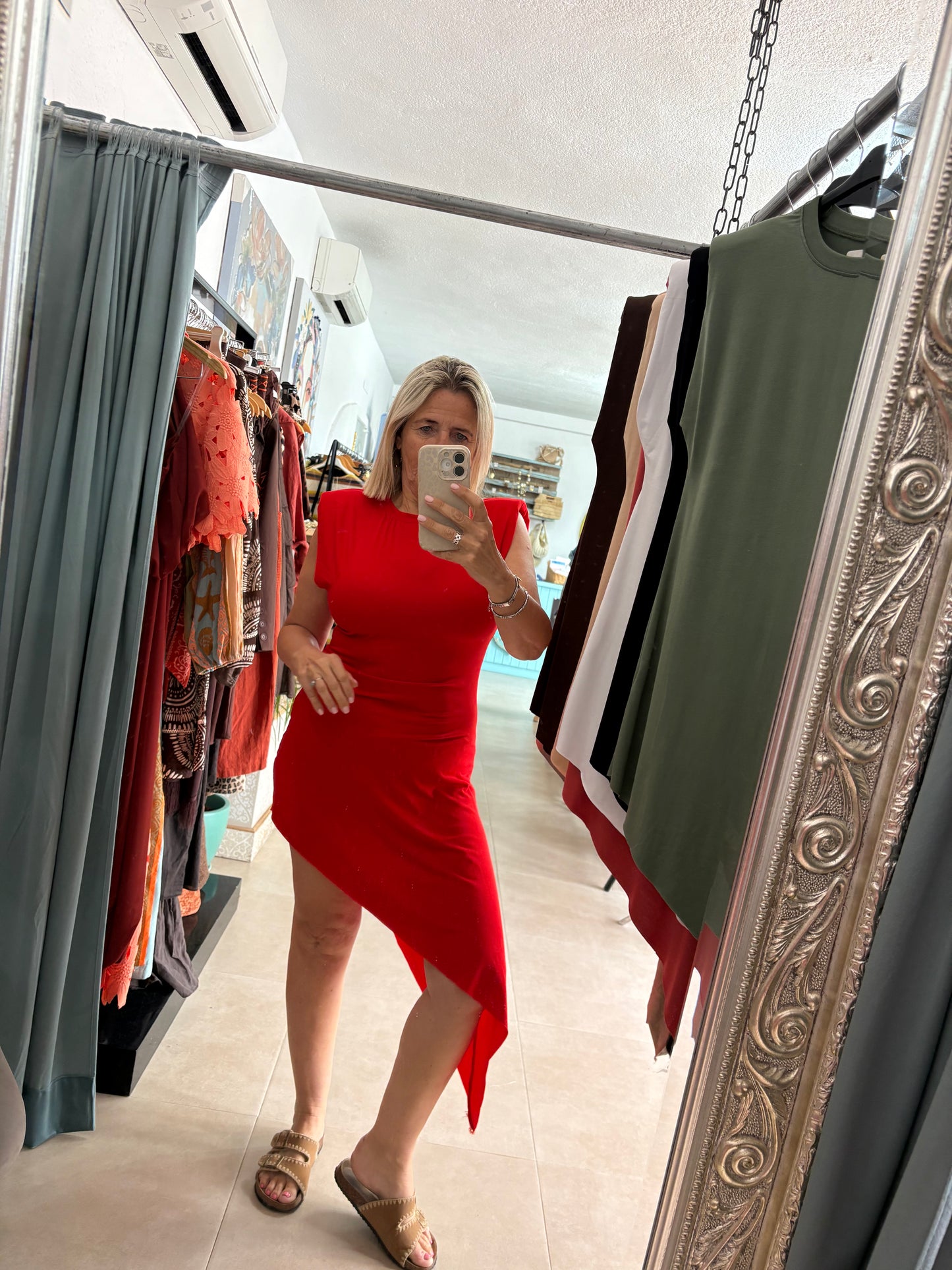 Assymetrical t dress