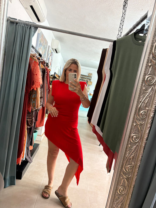 Assymetrical t dress