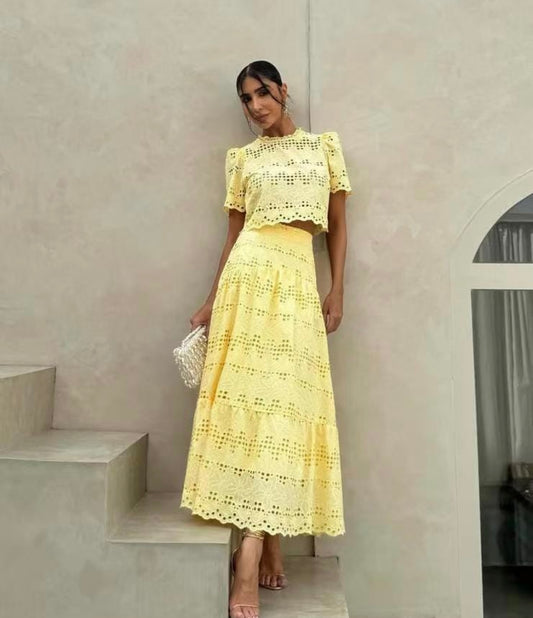 Broderie Anglais Set